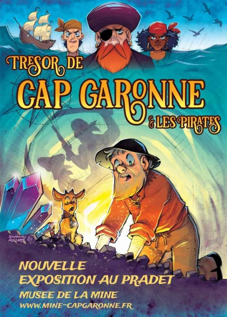 Trésor de Cap Garonne & les pirates - Nouvelles exposition au Pradet Musée de la Mine 2024