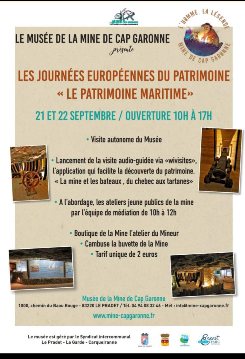 Musée Mine Cap Garonne Journées du patrimoine 2024