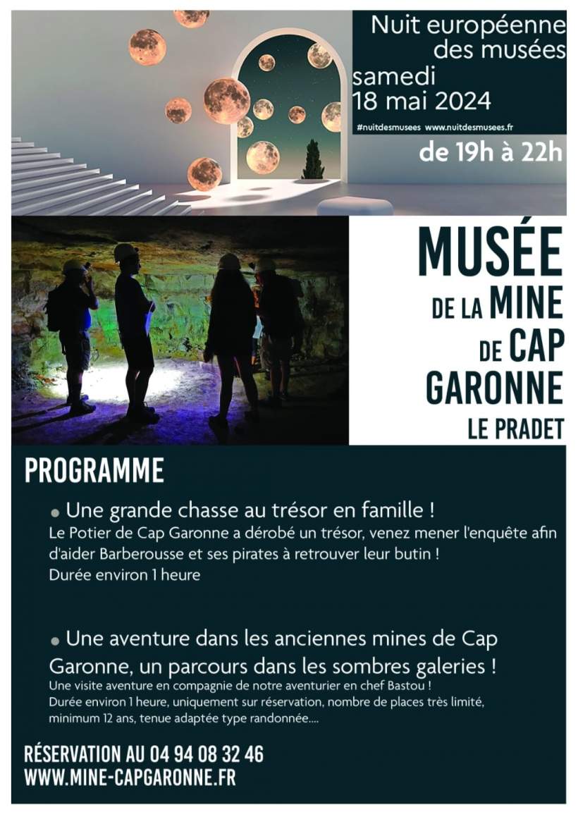 Nuit des musées 2024 - Musée de la Mine de Cap Garonne